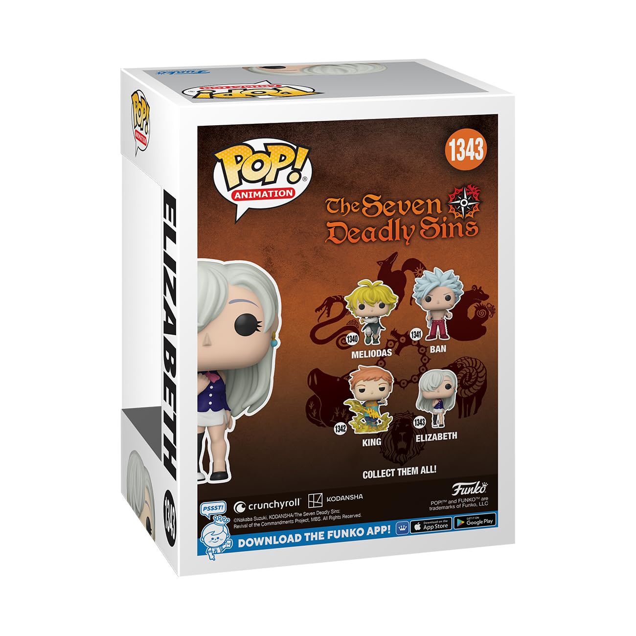Funko POP! Animation: Seven Deadly Sins - Elizabeth - Collectable Vinyl Figure - Gift Idea - Official Merchandise - for Kids & Adults - Anime Fans