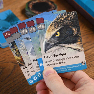 Nature Board Game Expansion - Module 1: Flight | Soar, Migrate, and Outsurvive Rivals with New Bird Traits | Wildlife Strategy Game | 1-4 Players