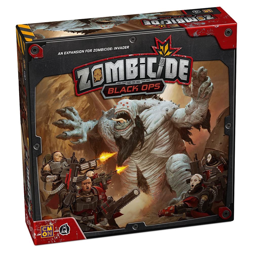 CMON Zombicide Invader Black Ops Expansion - Unleash The Black Ops Squad Against Xenos on PK-L7! Cooperative Strategy Game with Tabletop Miniatures