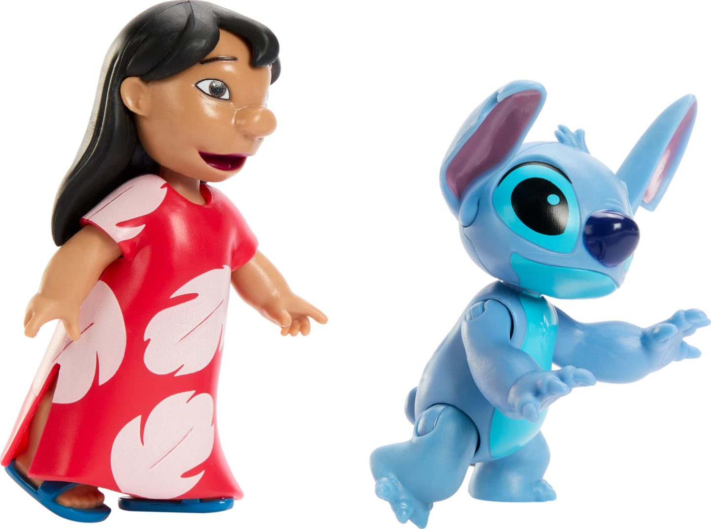 Mattel Disney Lilo & Stitch Storytellers Set of 3 Action Figures, Finding Ohana Collectible Toy Pack with Lilo, Stitch & Experiment 626