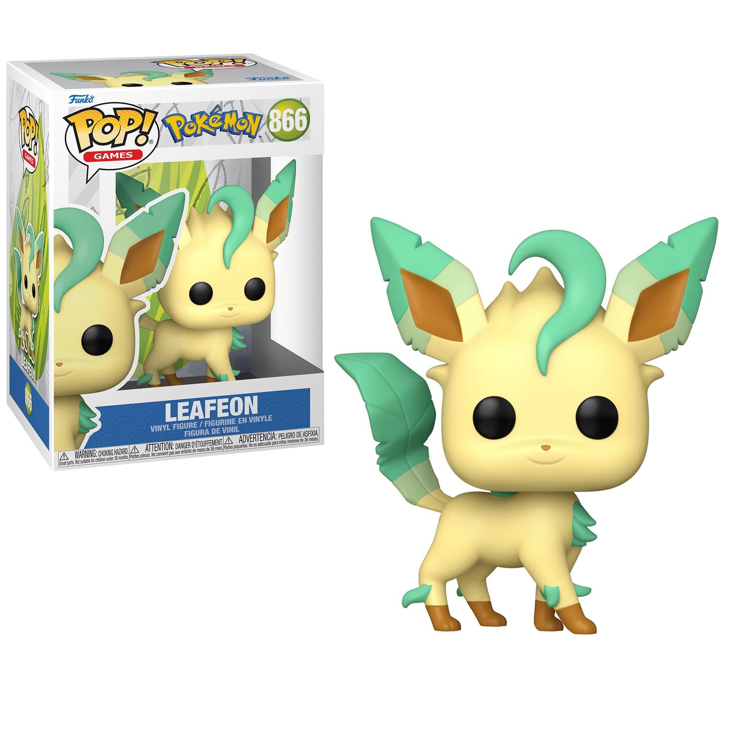 Funko Pop! Games: Pokemon Collectors Set - 3 Figure Set: Piplup, Lapras, Leafeon