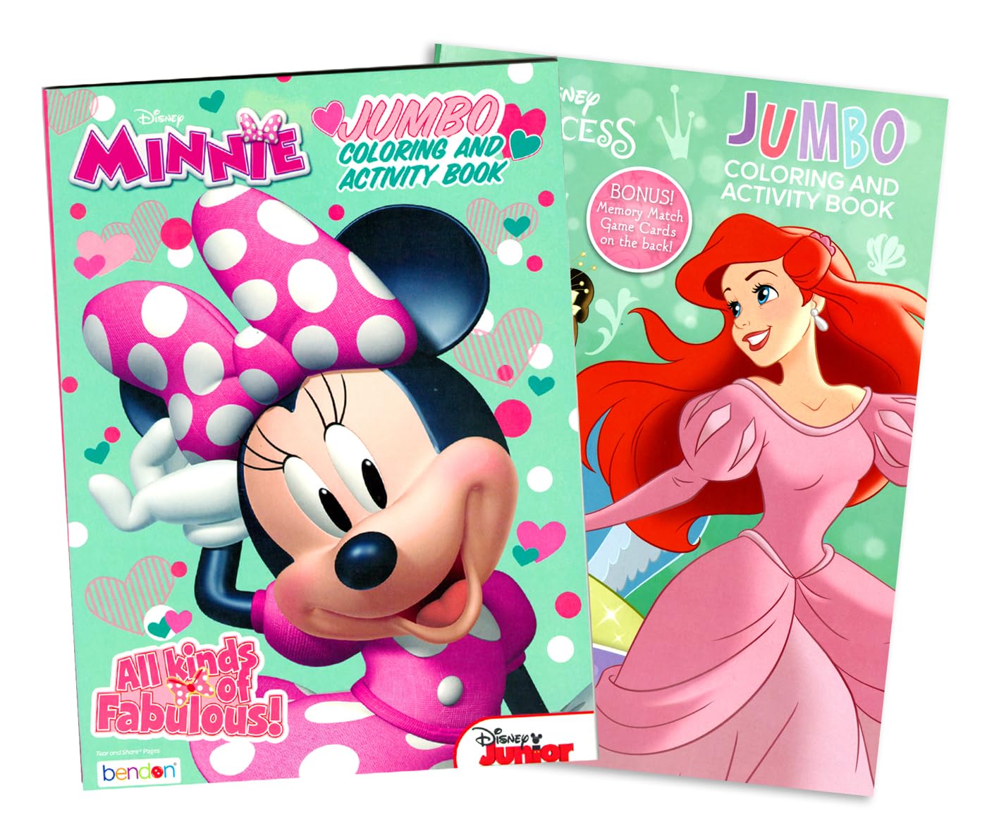 Disney Classics Coloring and Activity Books for Kids - Bulk Coloring Bundle with Mickey Mouse, Minnie, Ariel Featuring Stickers, Activities, Mazes