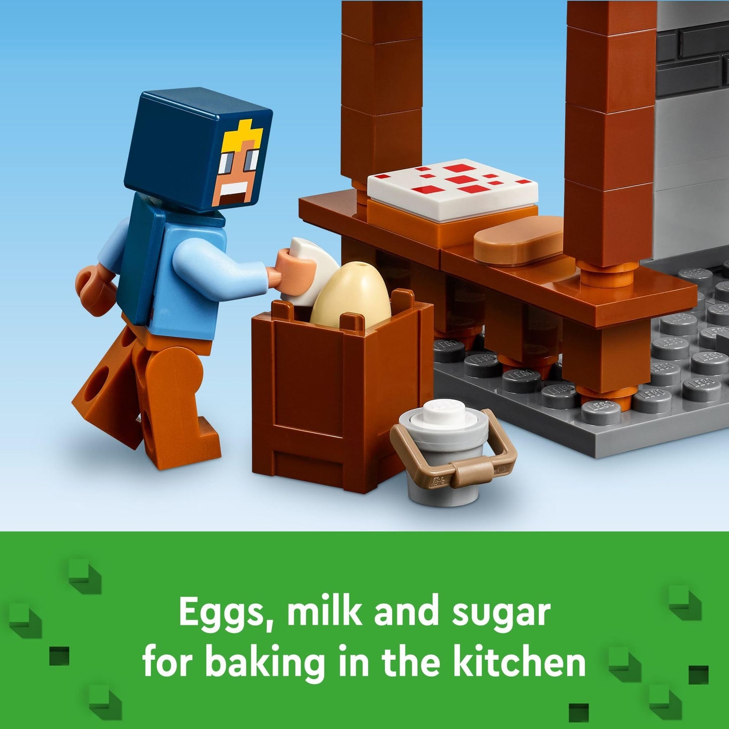 LEGO Minecraft The Windmill Farm Building Toys - Minecraft Toys for Kids, Boys & Girls, Ages 8+ - 3 Minifigures Included - Birthday Gift for Fans