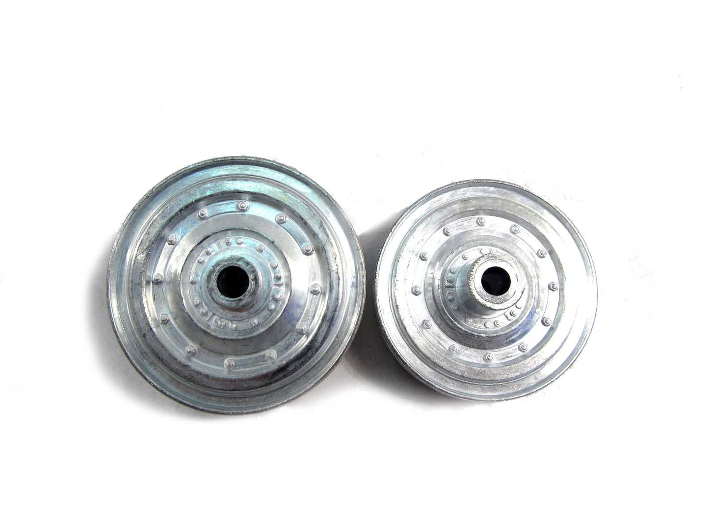 Mato 1/16 Metal Road Wheels Set with Bearing Late Version for Heng Long 3818-1 1:16 RC German Tiger 1 Tank Upgrade Parts