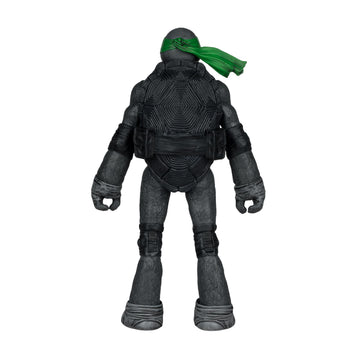TMNT 5IN FIGURE WITH COMIC (BLACK WHITE & GREEN VARIANT) - MICHAELANGELO (BLACK WHITE & GREEN VARIANT)