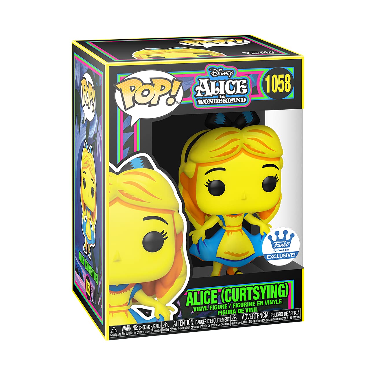 Funko Pop! Disney: Alice in Wonderland - Alice (Curtsying) #1058 (DAMAGED)
