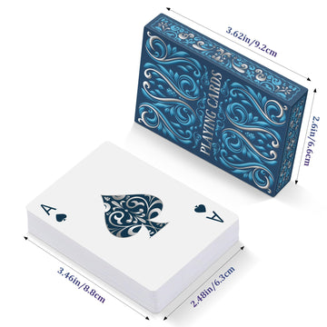 Playing Cards, Deck of Cards 2 Pack, Standard Playing Cards for Adult, Premium Poker Card Set, Deck of Playing Card for Blackjack, Euchre, Canasta
