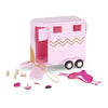 Lori - Hoofing It - Horse Trailer - Play Set for 6-Inch Horses & Mini Dolls - Horse Accessories - Saddle, Bridle, Brush & More - 3+ Years
