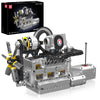 Mould King Rotary Engine Model Kit That Runs, 2177 Pieces Building Blocks Sets for Adults with Motor and Battery Box, Mechanical Science Education