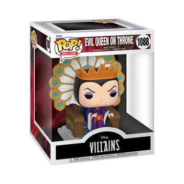 Funko Pop! Deluxe: Villains - Evil Queen on Throne
