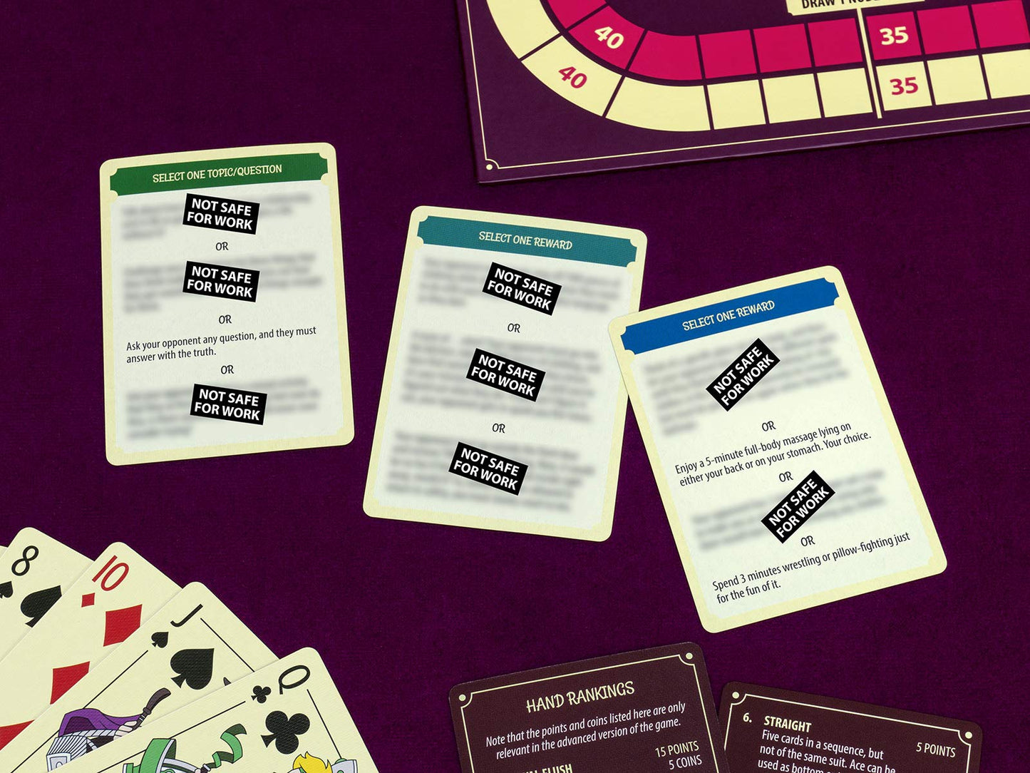 Poker for Couples - A Romantic and Daring Game for Couples - Over 200 Fun Dares and Intimate Questions for Date Night - Quick and Advanced Versions