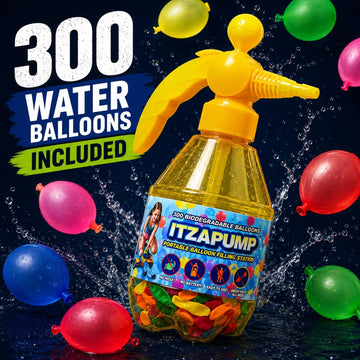 Water Sports ItzaPump Water Balloon Pump Filling Station, Color May Vary