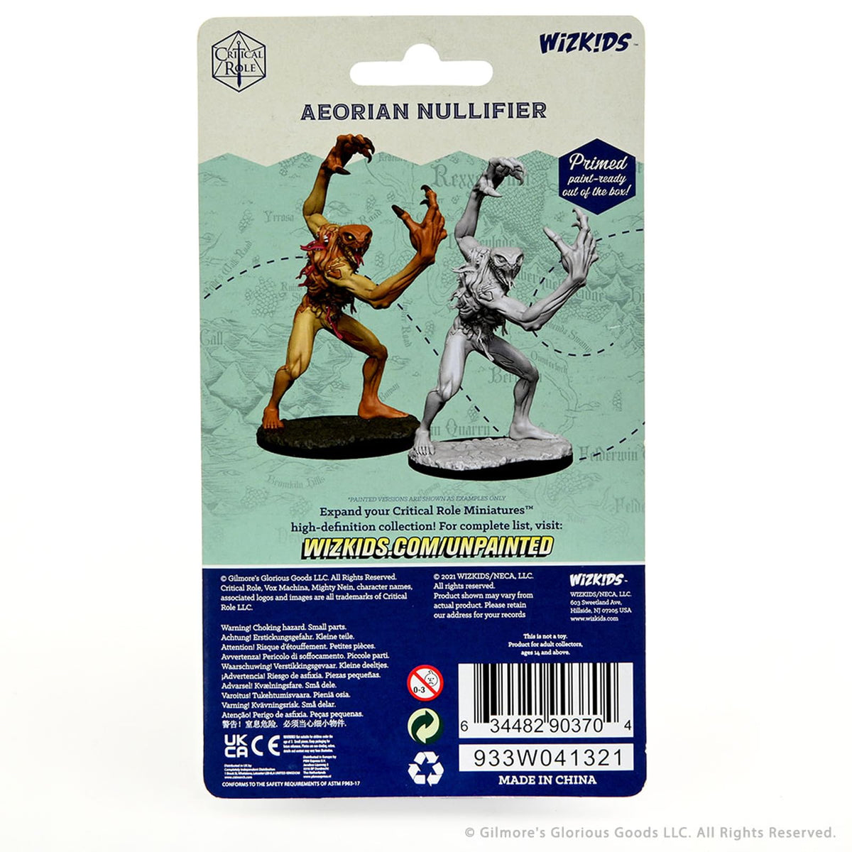 WizKids Critical Role Unpainted Miniatures: Aeorian Nullifier