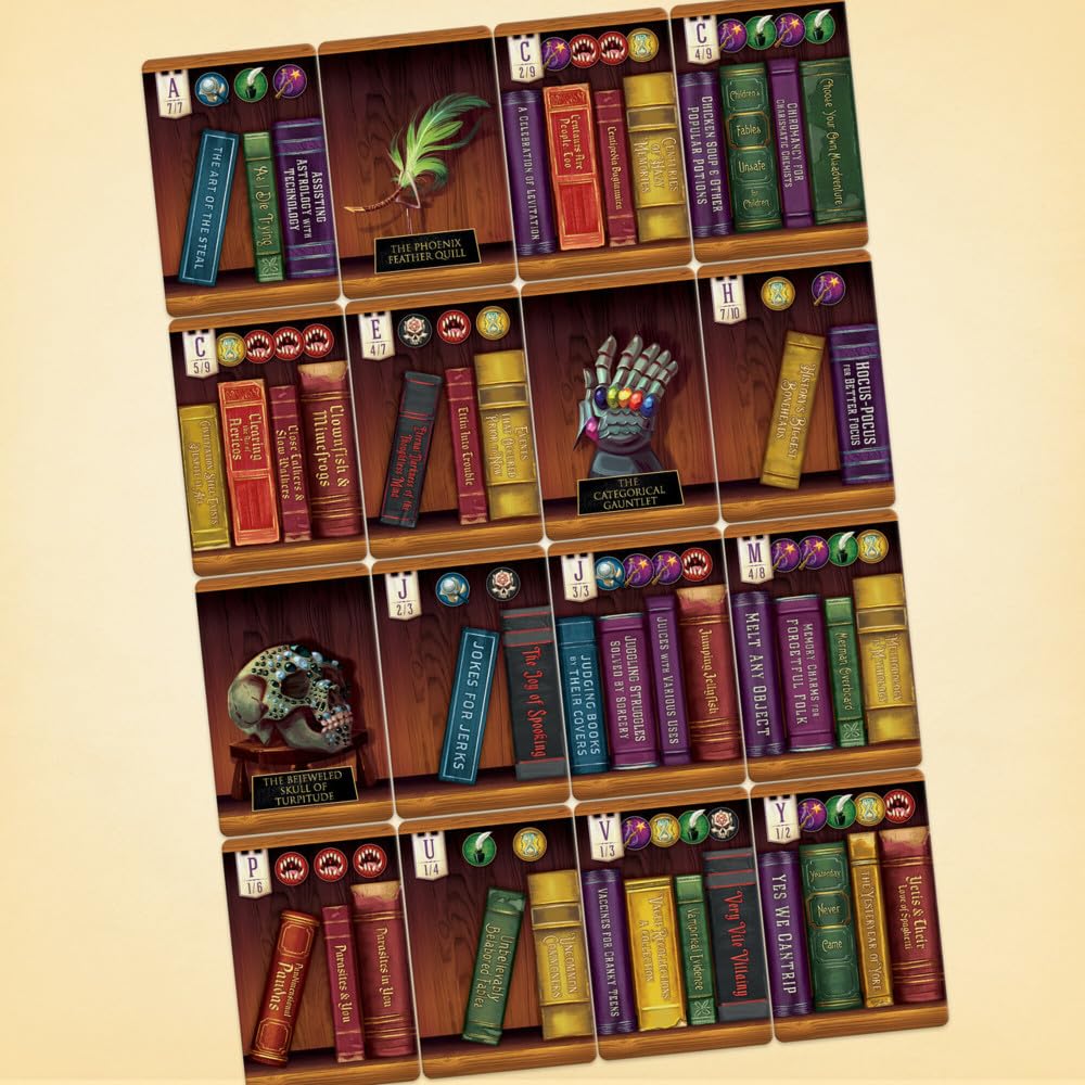 Renegade Game Studios Ex Libris Board Game Expansion with Five Player Components and Artifact Cards