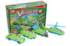 POPULAR PLAYTHINGS Magnetic Vehicles for Toddlers 1-3, Mix or Match Car Toys, Set of 4 Gift for Kids - Vehicles 2