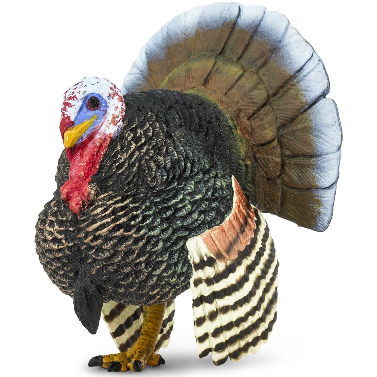 Safari Ltd. Domestic Turkey Figurine - Lifelike 3" Model Figure - Educational Toy for Boys, Girls, and Kids Ages 3+