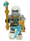 LEGO Ninjago Dragons Rising Season 2: Zane Climber Minifigure with Weapons