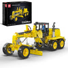 Mould King 19023 Motor Grader Building Set, 1109 PCS Road Grader Construction Vehicle Model Kit, 1:14 Scale Construction Heavy Equipment for Adults