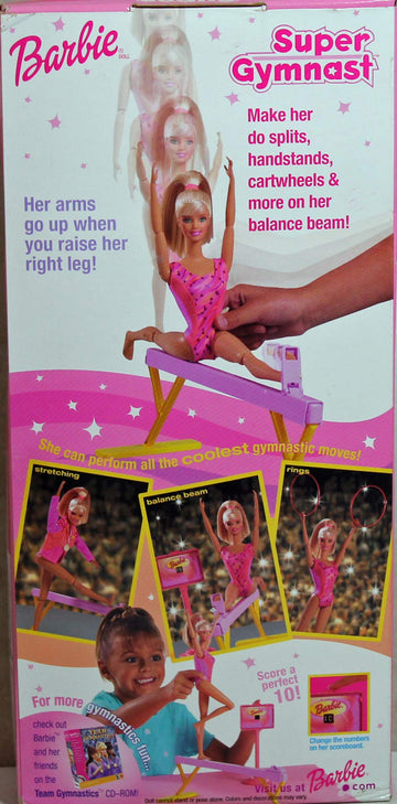 Barbie Girl Super Gymnast Play set