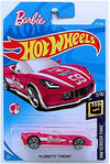 Hot Wheels 2018 Basic Die-Cast Hw Screen Time - '14 Corvette Stingray Convertible (Pink/White - Barbie Car)