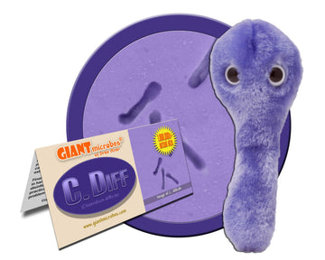 GIANT MICROBES C. Diff Plush, Public Health, Science Teacher Gifts, Pharmacists Gifts, Infectious Disease Doctor Gift, Nurse Practitioner