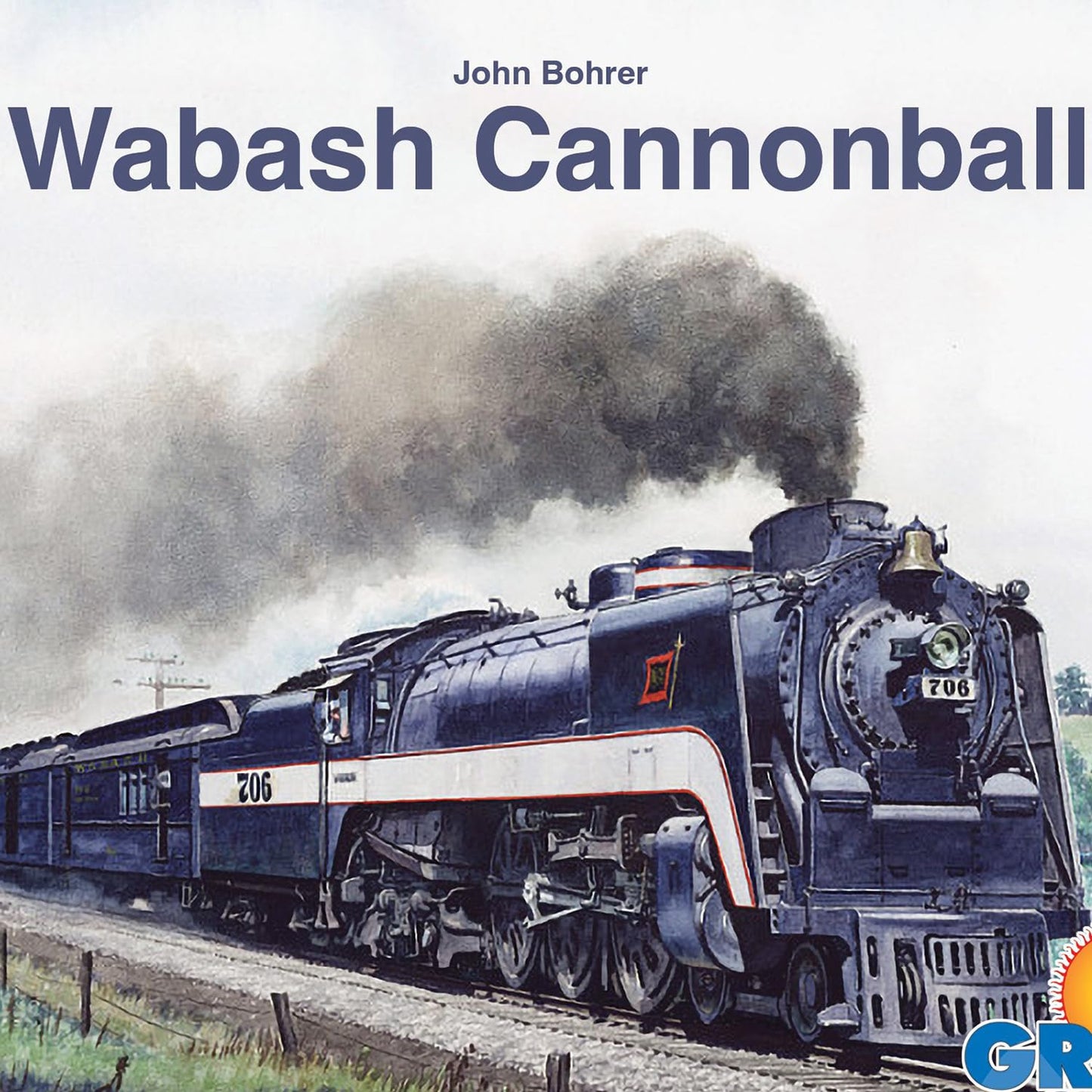 Rio Grande Games Strategy Board Game: Wabash Cannonball, Railroad Train Theme, 3-6 Players, Ages 14+