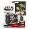 Star Wars 2009 Clone Wars Animated Action Figure 2-Pack Lieutenant Thire and Clone Trooper Rys