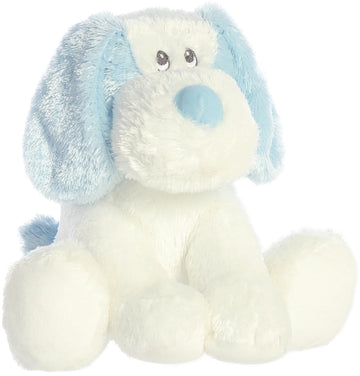 Aurora® Playful Scruff™ Baby Stuffed Animal - Soft & Cuddly Toy - Imaginative Play - Blue 9.5 Inches