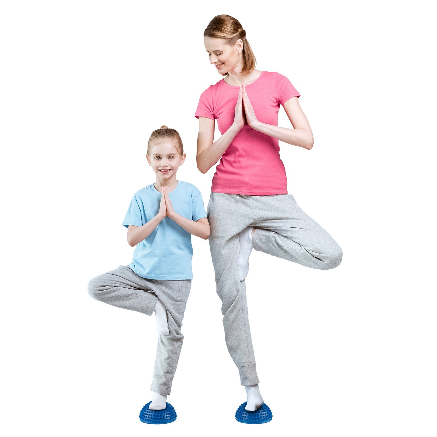 HEY! PLAY! Balance Pods, Multicolor, Set of 6, 6.5” x 3.25”
