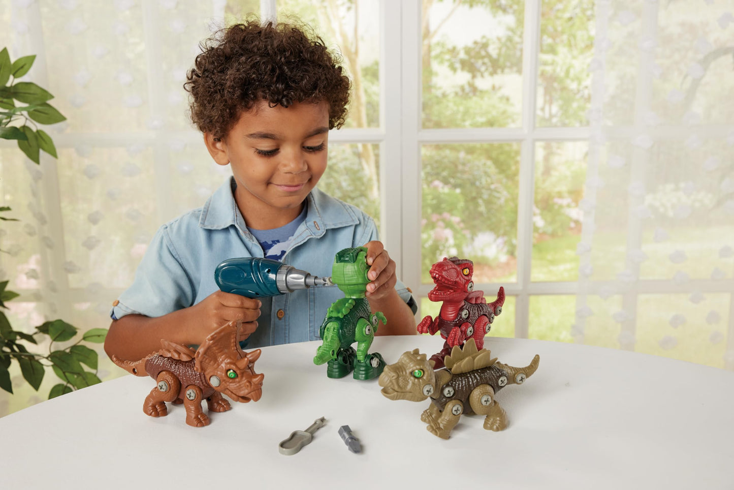 Kidoozie Build Your Own Dinosaurs Ages 3+ Construction Building Take Apart Toy