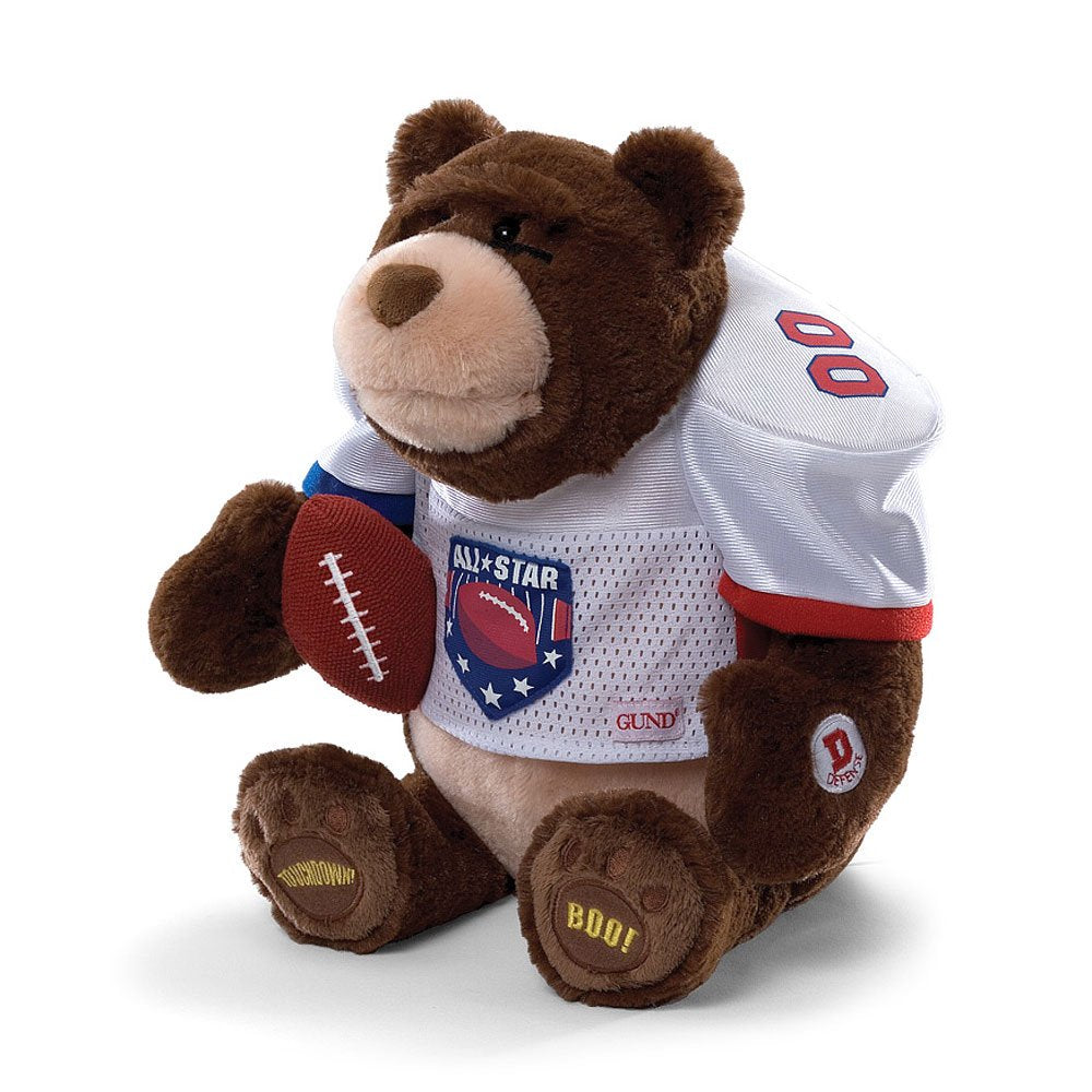 Gund Gridiron Fanatic 13" Animated Blue