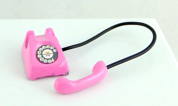 Dollhouse Miniature 1:12 Scale Pink Telephone #G8009