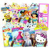 Ultimate Girls Party Favors Play Packs -- Bundle Includes 8 Packs with Stickers, Coloring Books, Crayons and More Plus Door Hanger
