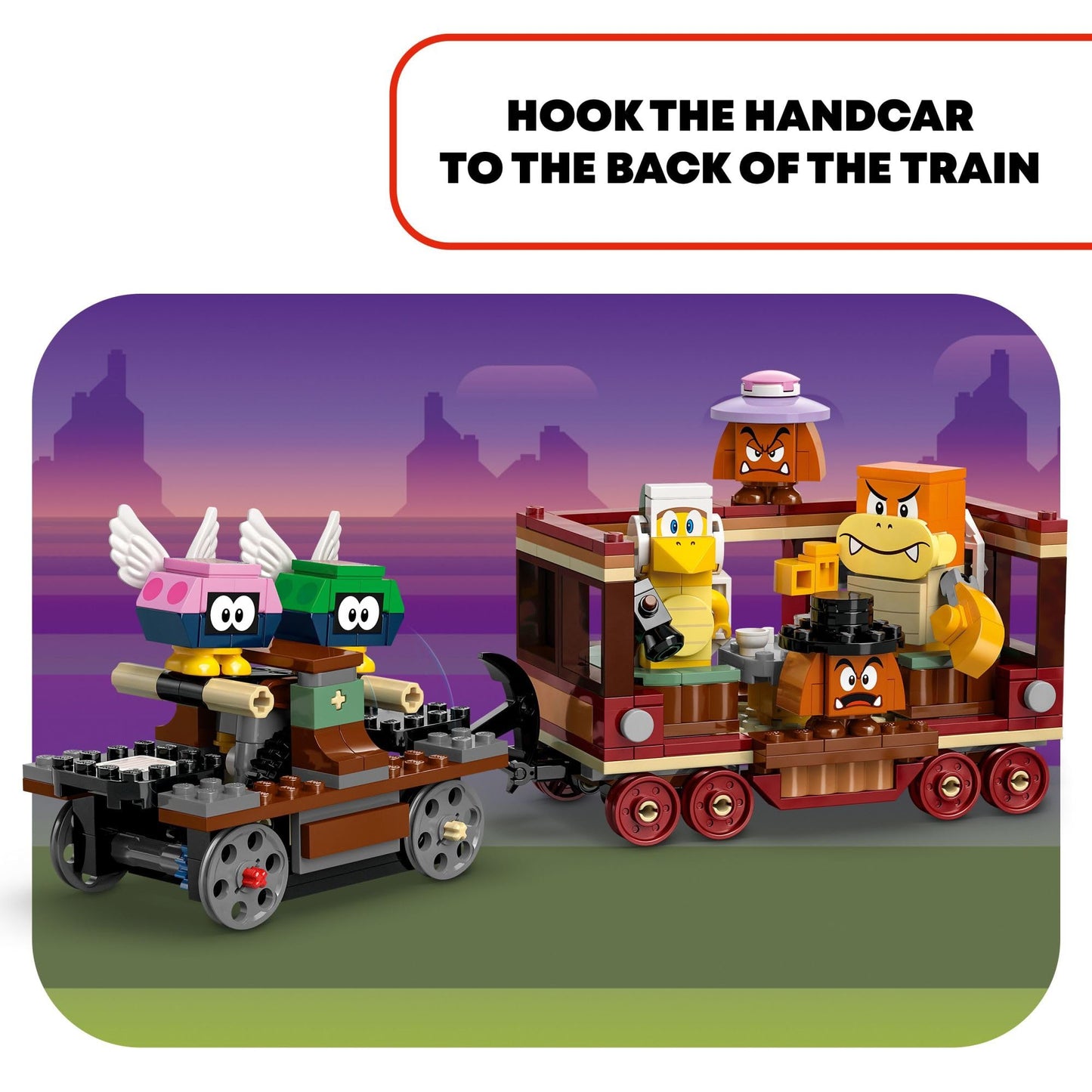 LEGO Super Mario The Bowser Express Train Toy - Building Toys for Boys & Girls, Ages 9+ Years - Pretend Play W/Minifigures - Gift Idea for Kids