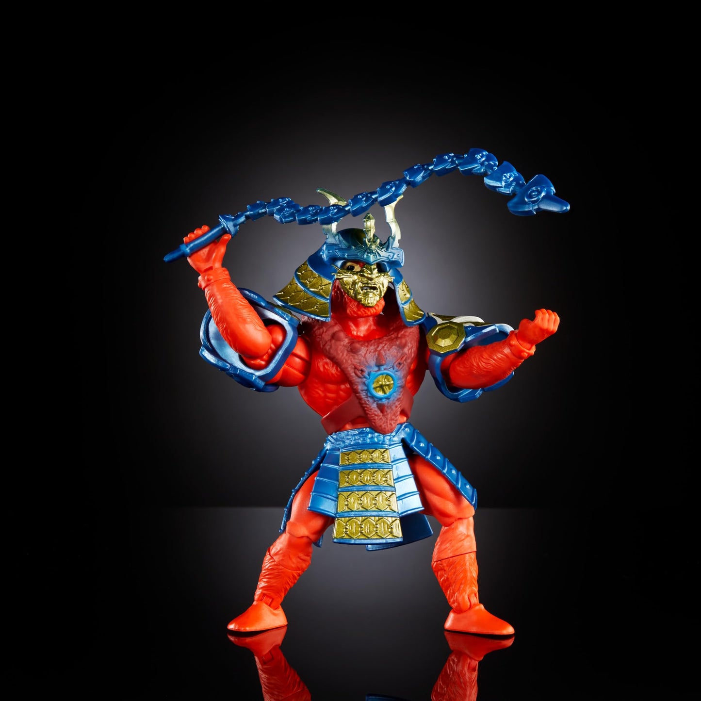 Masters of the Universe Origins Turtles of Grayskull Beast Man Action Figure Toy, 16 Articulations, TMNT & Motu Crossover with Accessories