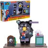 Super Mario Spinning Spirit House Playset with 2.5"-Inch Mario Action Figure, Boo, and Accessories