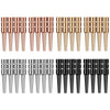 32Pcs Metal Cribbage Pegs Fit 1/8 Holes Size Cribbage Board Pegs, Premium Cribbage Peg with a Tapered Design for Cribbage Traditional Board Game, 4