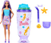 Barbie Pop Reveal Doll & Accessories, Sea Slushy Series Fashion Doll & Pet, 8 Surprises Includes Sensory Slime, and Color Change Hair