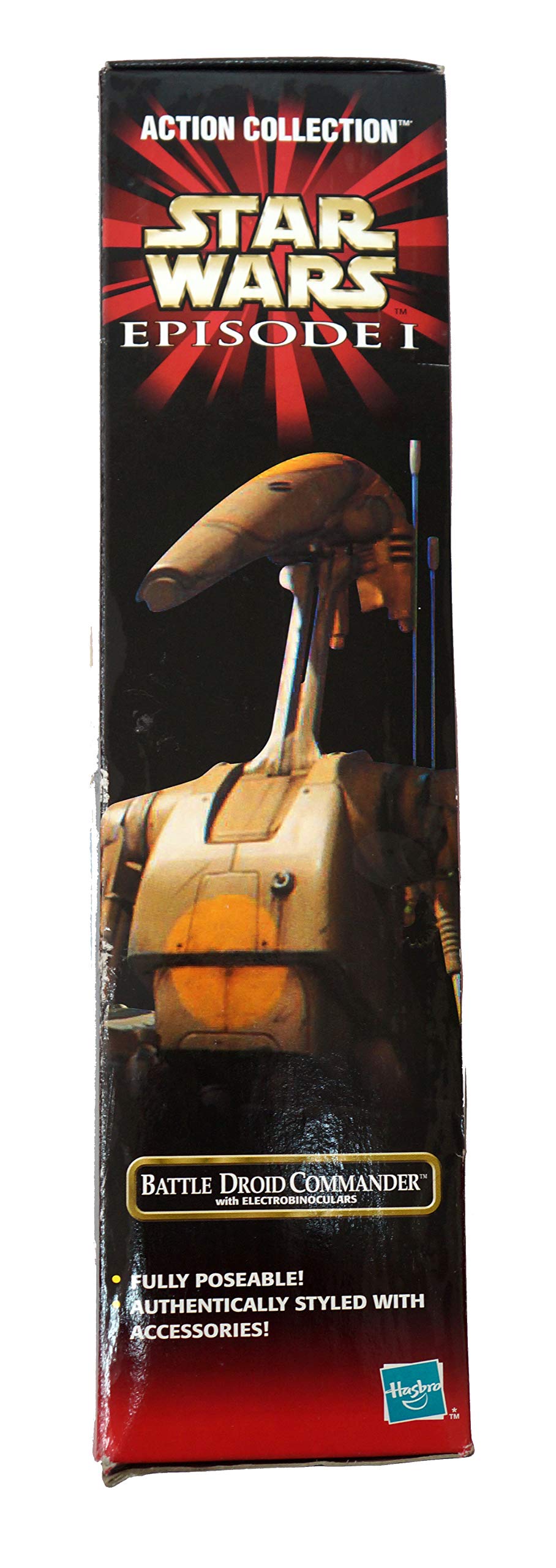 Star Wars Episode I 12 Battle Droid Commander Figure