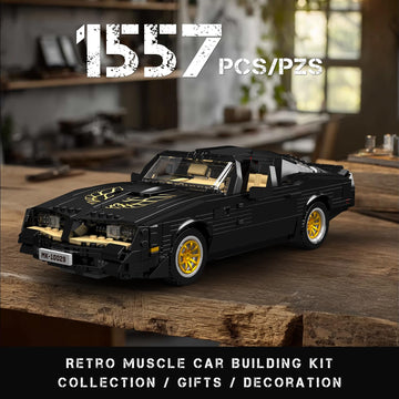 Mould King Classic Supercar Building Set, MOC Sport Car Building Blocks Set, Home Decoration Model Car Kit, Collectible Construction Toys Gift