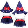 17cm Doll Clothes Halloween Clothes Set Designer Black Dress and Hat for 15-17cm 4 Inch Blind Box Dolls