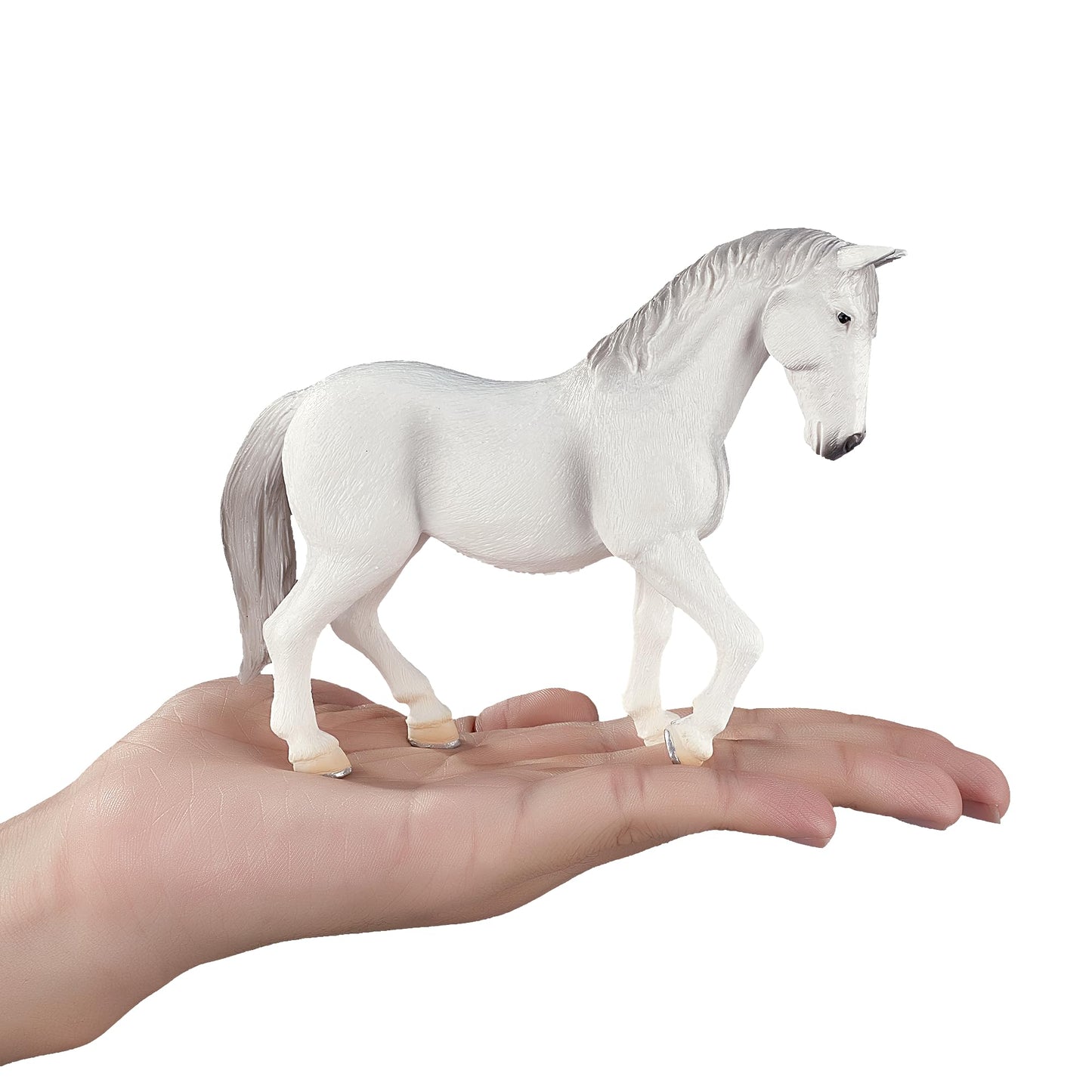 MOJO - Lipizzaner Mare | Hand-Painted Toy Figure | Horse Collection | True to Life & Highly Detailed | Designed in UK