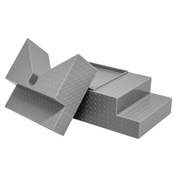 Figures Toy Company Deluxe Gray Breakable Ring Stairs for Wrestling Action Figure Rings