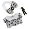 3Pcs Clothes for 17cm Doll, Anime Cosplay Dress Cute Doll Outfit Accessories,Stylish Outfit for Boys Girls Birthday Collectors