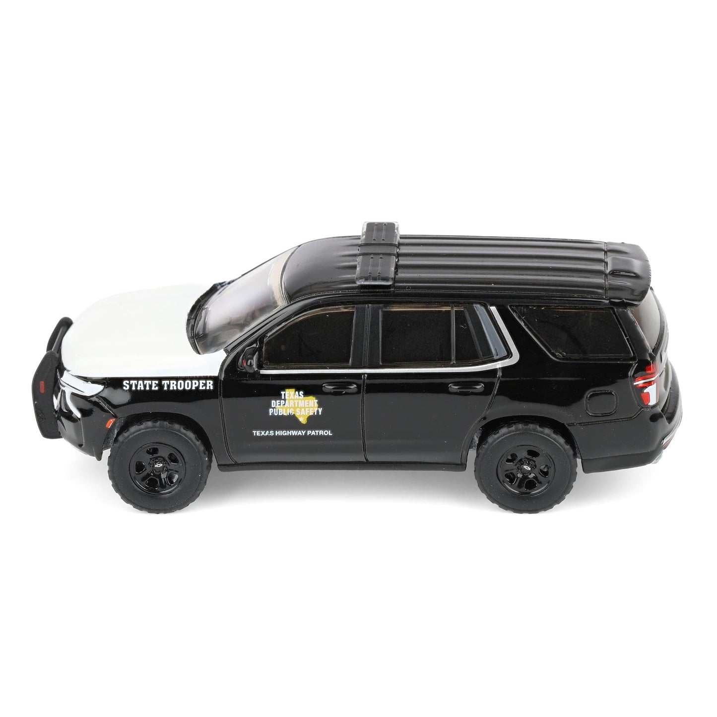 Greenlight 1/64 2024 Chevrolet Tahoe Police Pursuit Vehicle, Texas Highway Patrol, Hobby Exclusive Hot Pursuit GLT30540