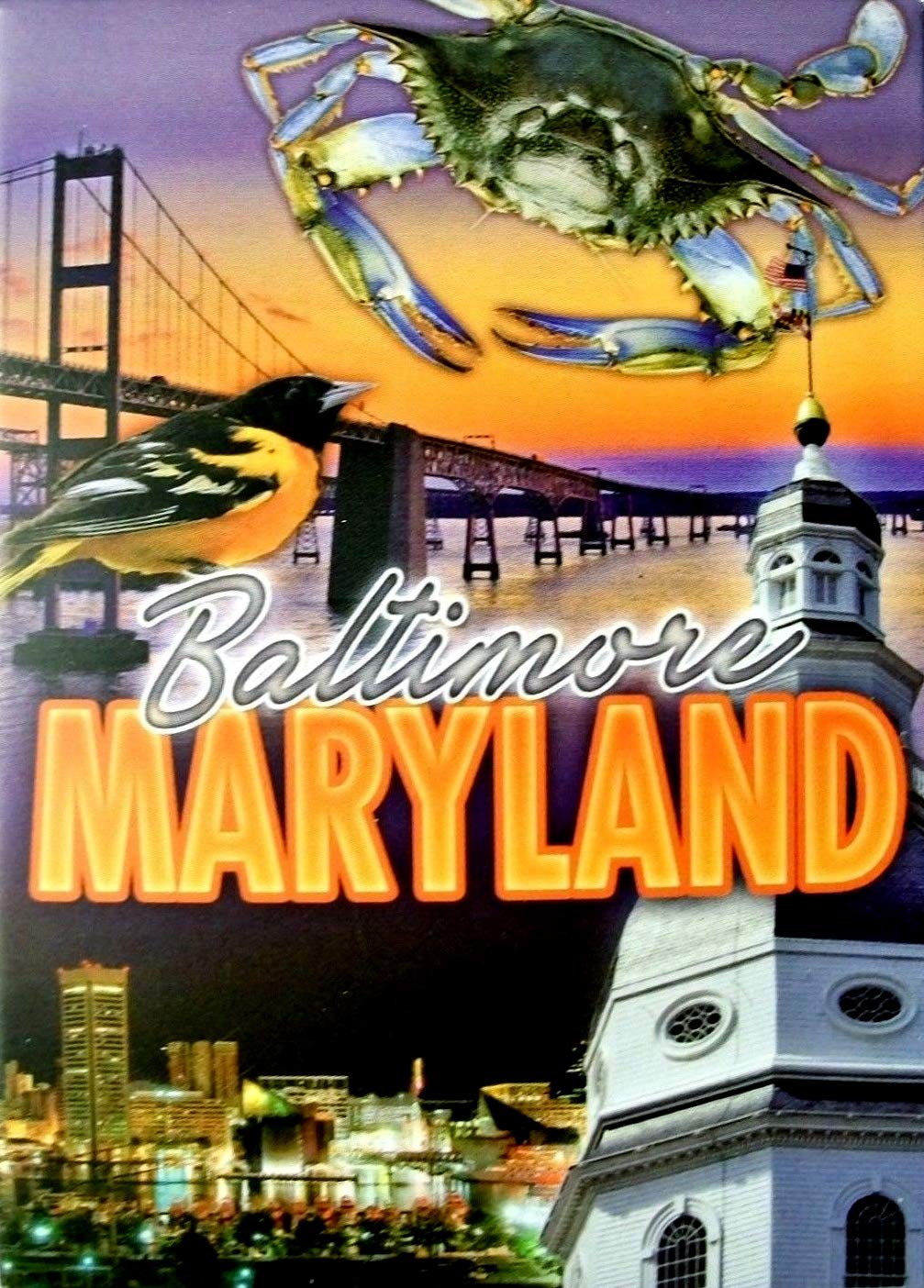 Baltimore Maryland Souvenir Playing Cards