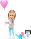 Barbie Doll & Accessories Toy Set, Chelsea Can Be Florist with 5 Flower Shop-Themed Pieces Including Bouquet & Register