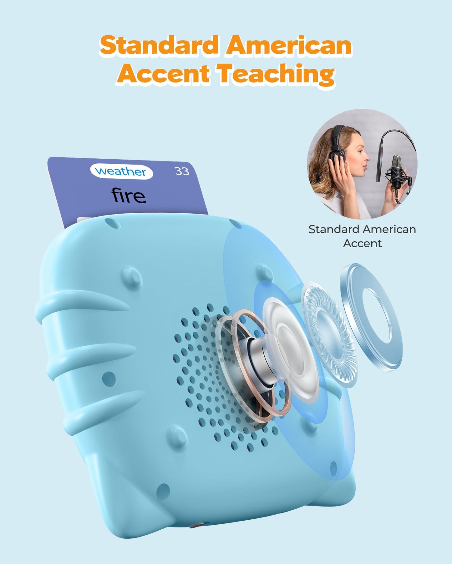 Airbition Talking Flash Cards for Toddler 1 2 3 4 Year Olds, 510 Words