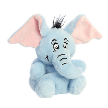 Aurora® Whimsical Dr. Seuss™ Palm Pals™ Horton Stuffed Animal - Officially Licensed Plush for Imaginative Play - Perfect for Kids and Adults - Blue
