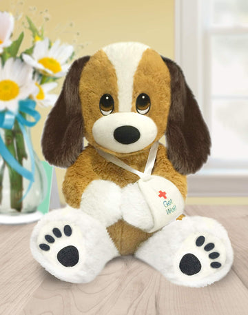 First & Main 10" Melancholy Mel Puppy Dog, Multi (3854)